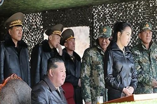 North Korea's Kim oversees combined drill involving new main battle tanks