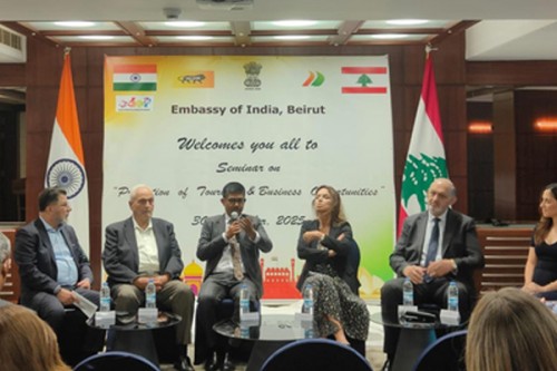 India, Lebanon explore avenues to strengthen tourism, business ties