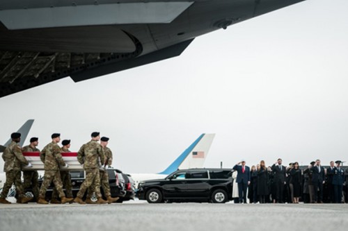 Seventh US troop dies as Iran war escalates