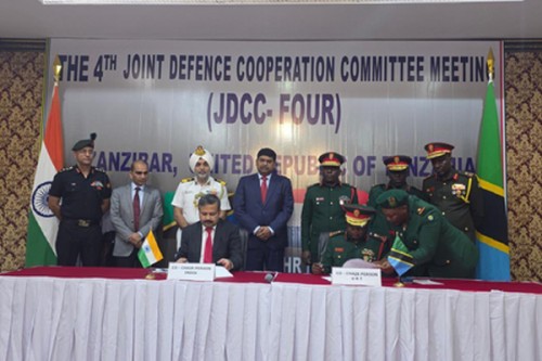 India, Tanzania discuss cooperation in military training, maritime security
