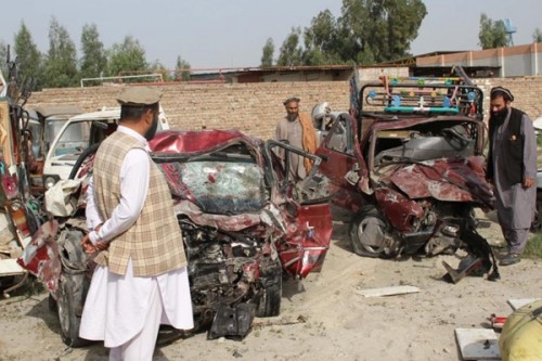 Afghanistan Road accident three members died?