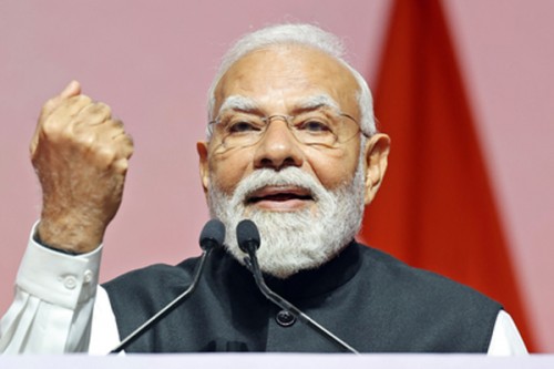 PM Modi interacts with Assam students aboard Brahmaputra cruise