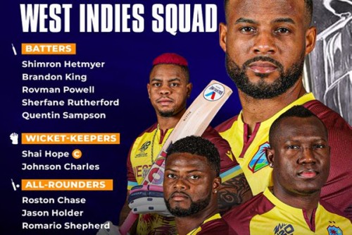 Shai Hope named West Indies captain for T20 World Cup, Evin Lewis ignored