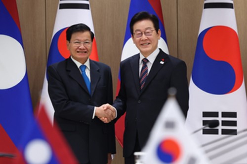 South Korea, Laos agree to upgrade ties to comprehensive partnership