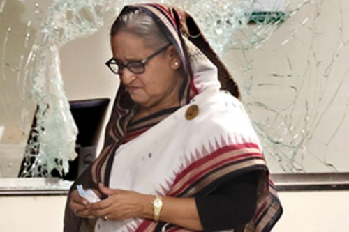 Bangladesh: Sheikh Hasina sentenced to five years jail in graft case