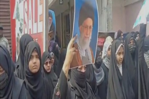 Protests erupt in Hyderabad over Khamenei's killing