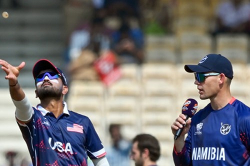 T20 WC: Netravalkar returns as USA opt to bat against Namibia