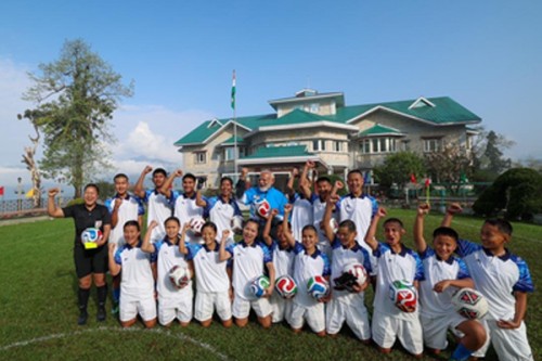 Nothing like playing football with young friends: PM Modi shares glimpse of 'lovely Gangtok morning'