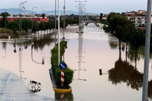 Two killed by high waves, floodwaters as severe weather hits Greece