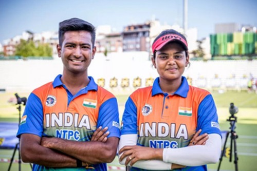 Archery WC: Rishabh, Jyothi set mixed team world record in Madrid