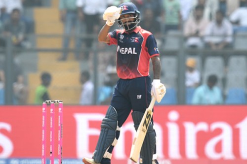 T20 WC: Airee's fifty lifts Nepal to 133/8 despite Holder's 4-fer