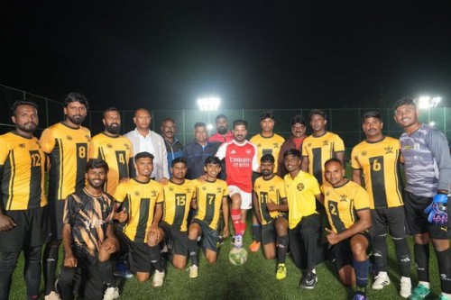 Telangana CM gearing up for friendly match against Messi's team during 'GOAT Tour 2025'