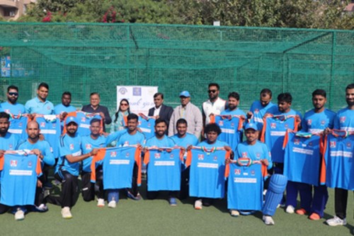 Indian Deaf Cricket Association unveil India's jersey for T20 series against Dubai