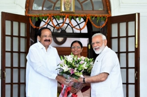 PM Modi greets ex-Vice President Venkaiah Naidu on his birthday