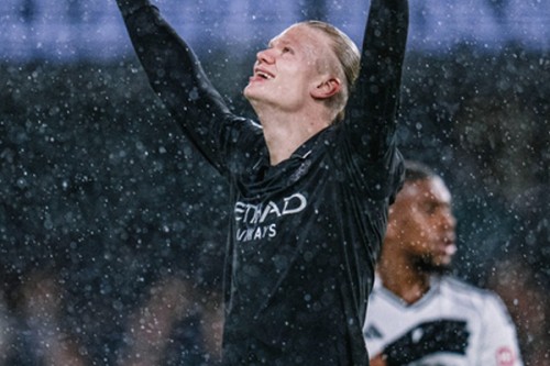 City beat Fulham in 9-goal epic as Haaland seals Premier League ton