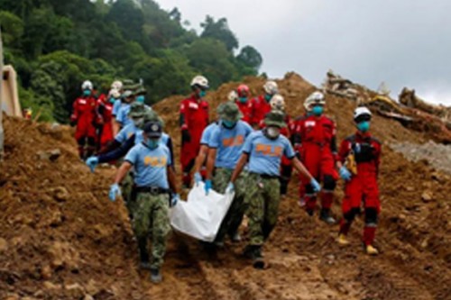 Landslide kills four in Philippines