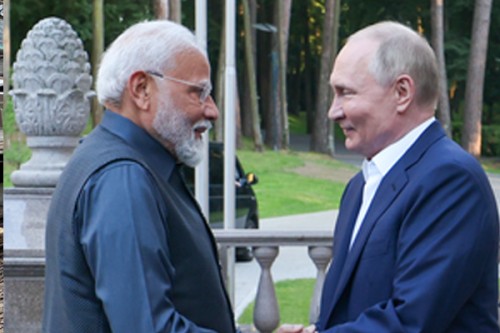 PM Modi dials Putin, congratulates Russian President on his 73rd birthday