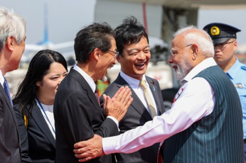 Opportunity to deepen existing partnerships: PM Modi upon arrival in Japan