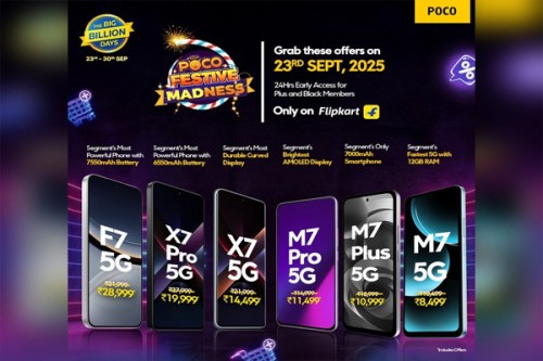 POCO Festive MADness Takes Off:Smartphone Deals Now Live on Flipkart Big Billion Days?