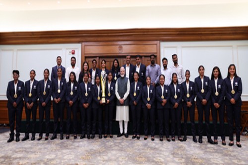 PM Modi commends Blind Women's Cricket Team for overcoming challenges, showcasing talent and national pride