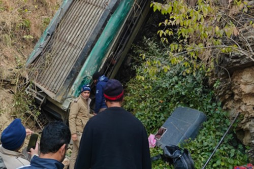 Six killed as bus plunges into ravine in Uttarakhand's Almora
