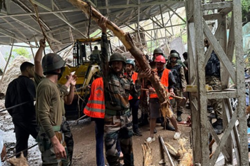 One killed, 9 injured as landslide hits Mata Vaishno Devi shrine track
