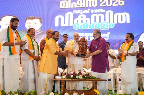Amit Shah calls for BJP CM in Kerala, pushes big leap for party