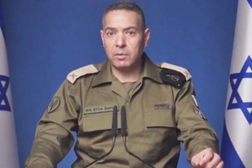 Israeli army says over 100 drones launched from Iran towards Israel