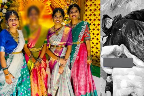 10-month-old girl child & mother, sister trio among Telangana road accident victims