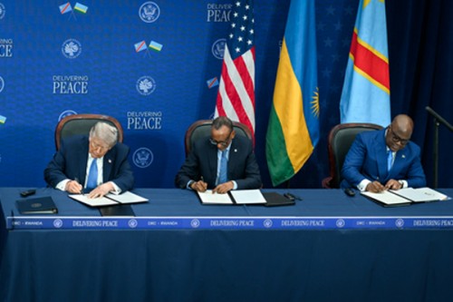 UN chief welcomes signing of peace deal between DR Congo, Rwanda