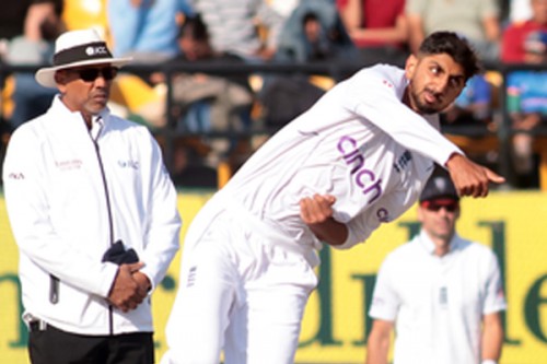The only way Shoaib Bashir will get better is by bowling, says Naseer Hussain