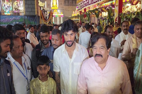 India batter Tilak Varma seeks divine blessings at Tirumala Tirupati temple