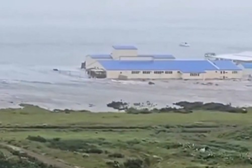 Tsunami strikes Russia's Kuril Islands, residents evacuated