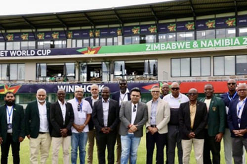 ICC chair Jay Shah meets Africa Cricket Association leaders in Windhoek; attends U19 WC match