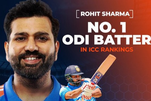 Rohit Sharma becomes oldest Indian batter to take No. 1 spot in ICC men's rankings