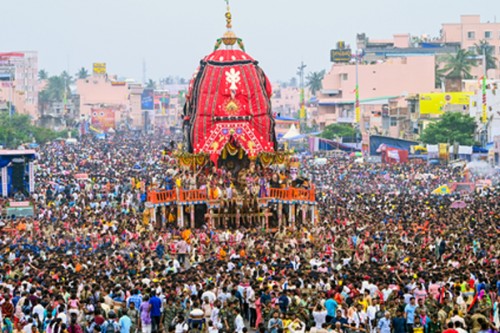Stampede during Jagannath Rath Yatra in Odisha's Puri, three killed