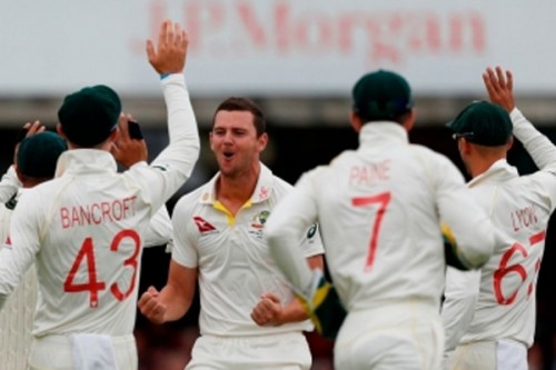 Hazlewood fifer seals crushing win for Australia against Windies
