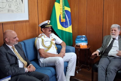 India, Brazil discuss defence industry collaboration, capacity building initiativesIndia, 