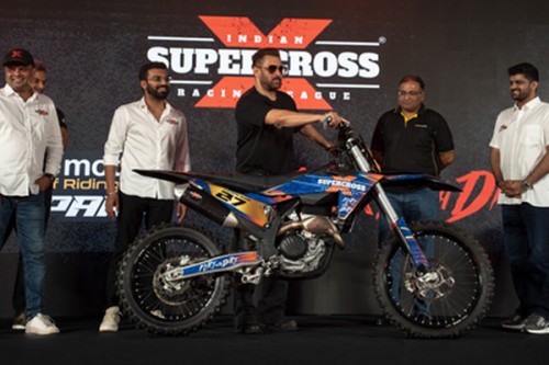 Salman Khan unveils season 2 of Indian Supercross Racing League
