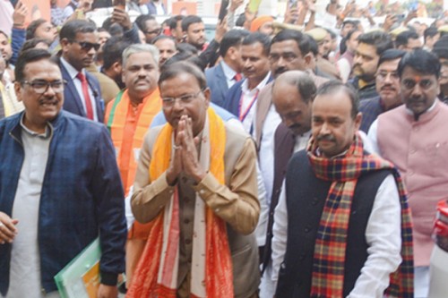 Pankaj Chaudhary unanimously elected Uttar Pradesh BJP president