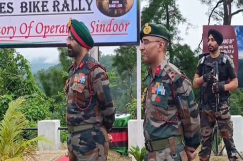 Assam Rifles organises 'Tiranga bike rally' to honour I-Day, Op Sindoor