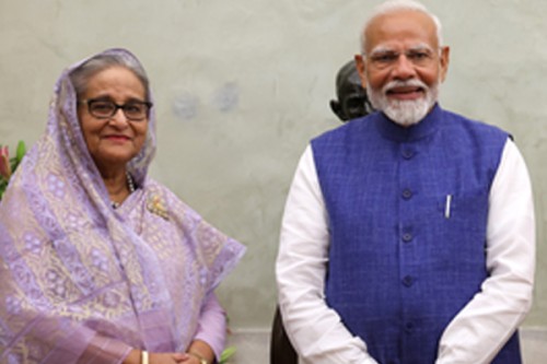 Former B'desh PM Sheikh Hasina thanks PM Modi for support during crisis