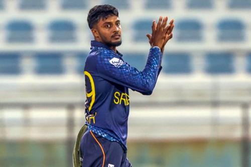 Sri Lanka add Vijayakanth Viyaskanth to T20I squad for tri-series