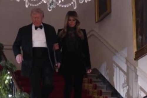 Trump projects unity, economic gains at White House Congressional Ball