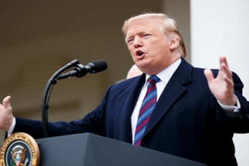 Trump accuses Democrats of leaking intelligence report on Iran strikes