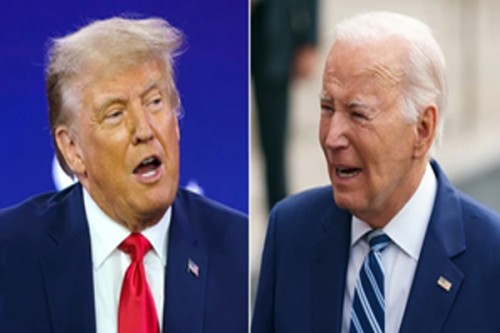 Trump questions Bidens fitness to continue as President after leaving race
