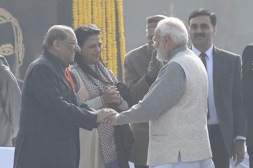 Vijay Kumar Malhotra's life embodied 'service before self', says PM Modi