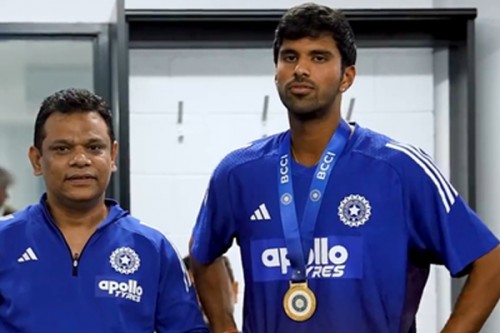 Stood up to every challenge with consistency: Sundar gets Impact Player of the Series medal in Australia
