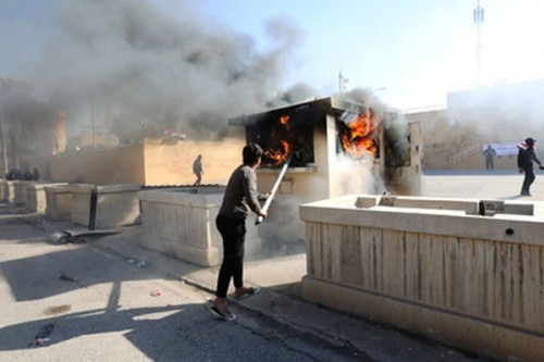 US Embassy in Baghdad hit by drone, no casualties reported so far