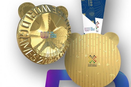 Chengdu 2025 World Games medal design unveiled